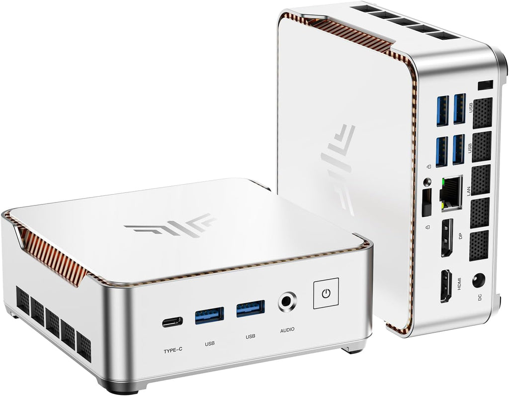 KAMRUI Pinova P2 Mini PC 16GB RAM 512GB SSD, AMD Ryzen 4300U(Beats 5400U/3500U/N95,Up to 3.7GHz,4C/8T) Mini Computers,Triple 4K Display/HDMI+DP+Type-C/WiFi/BT for Home/Business Mini Desktop Computers