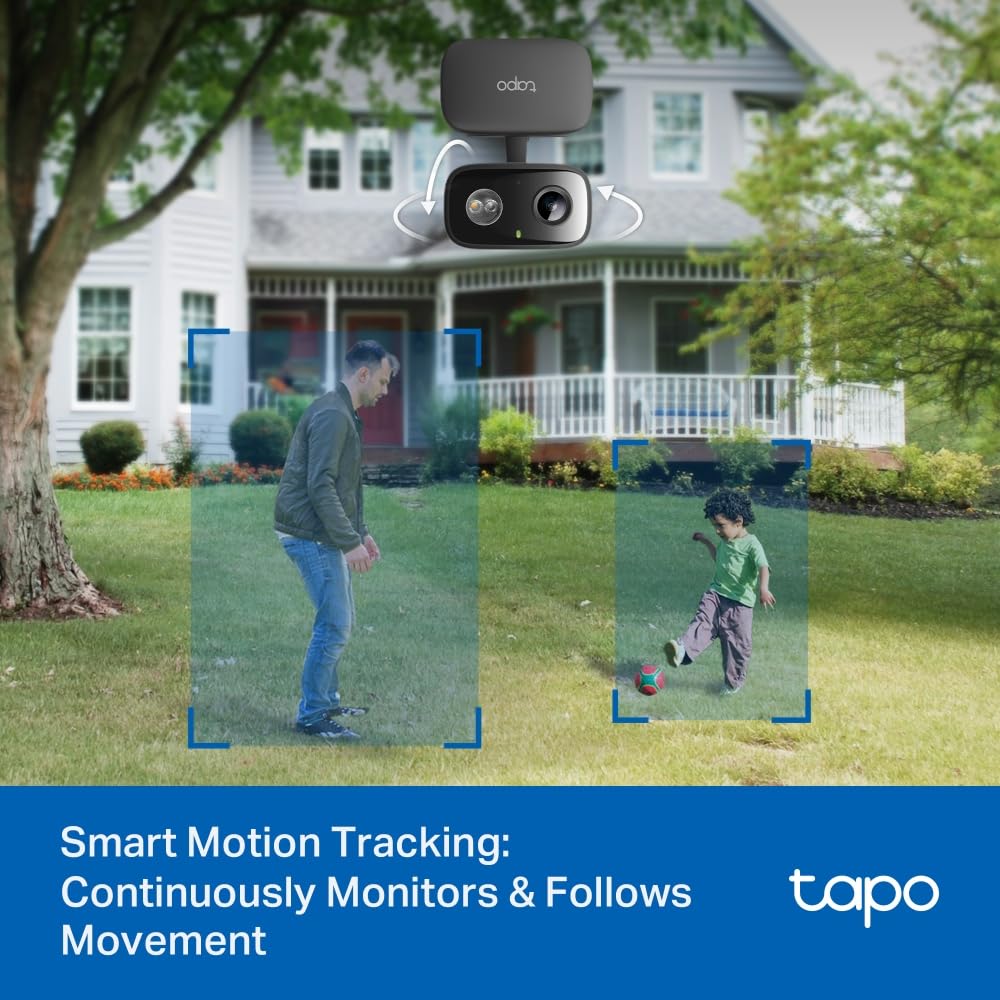 Tapo 1080p Pan/Tilt Security Camera for Baby Monitor, Pet Camera, C200