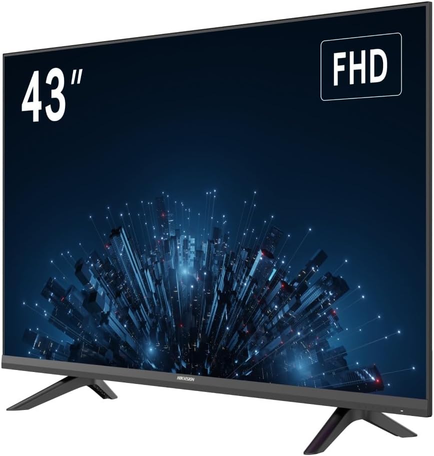 هايكفيجين شاشة FHD مقاس 43 انش، 1920×1080، لوحة في ايه، DS-D5043F3-1V0S، 300cd/m2، تباين 4000:1، 6.5 مللي ثانية، 60 هرتز، اضاءة خلفية دي LED