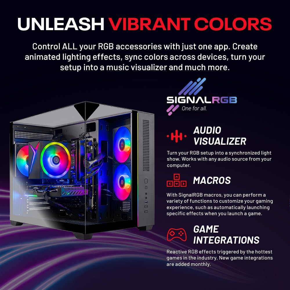Skytech Gaming PC Desktop, Ryzen 7 7700, RTX 5060 Ti 8GB, 32GB RAM, 1TB SSD
