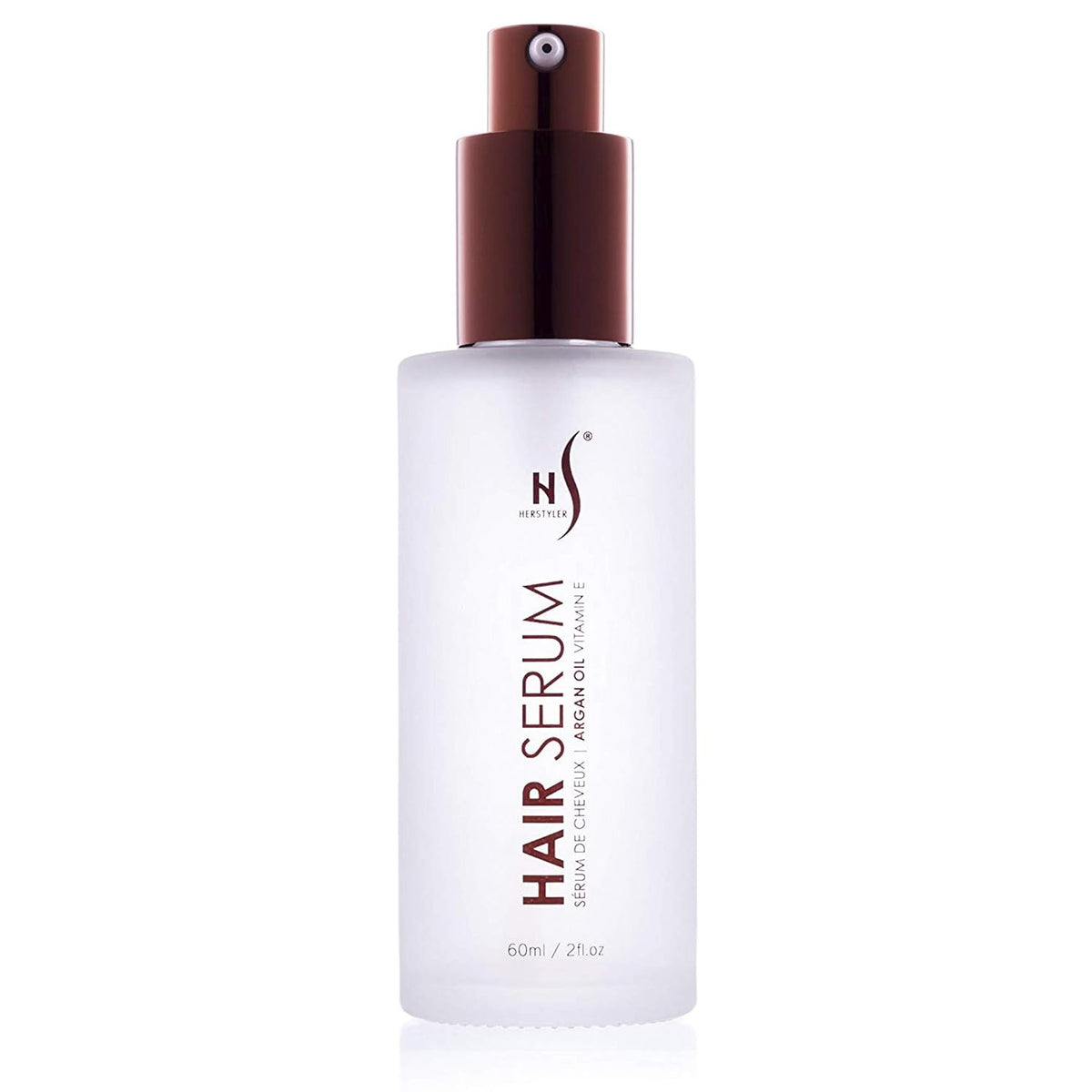 HerStyler Argan Oil Hair Serum - for Frizz, Straightening, Styling & Shine