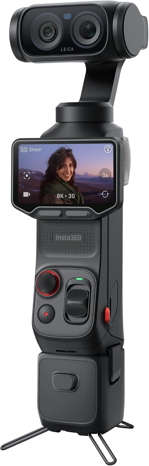 Insta360 Luna Ultra 8K Vlogging Camera with Detachable 2" Touchscreen