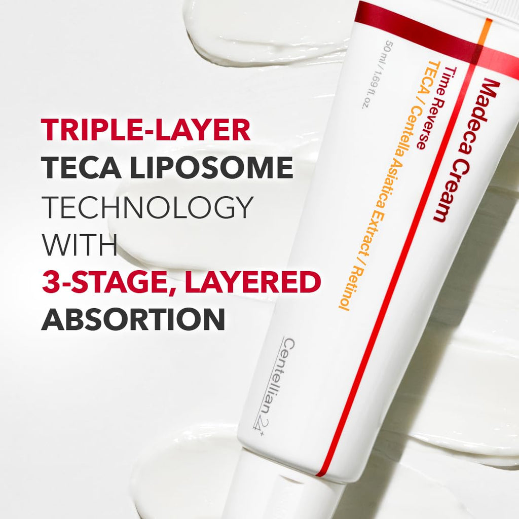 CENTELLIAN 24 Madeca Cream Time Reverse, TECA Anti-Aging Moisturizer