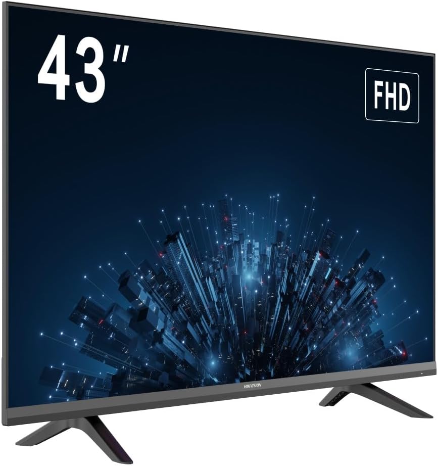 هايكفيجين شاشة FHD مقاس 43 انش، 1920×1080، لوحة في ايه، DS-D5043F3-1V0S، 300cd/m2، تباين 4000:1، 6.5 مللي ثانية، 60 هرتز، اضاءة خلفية دي LED