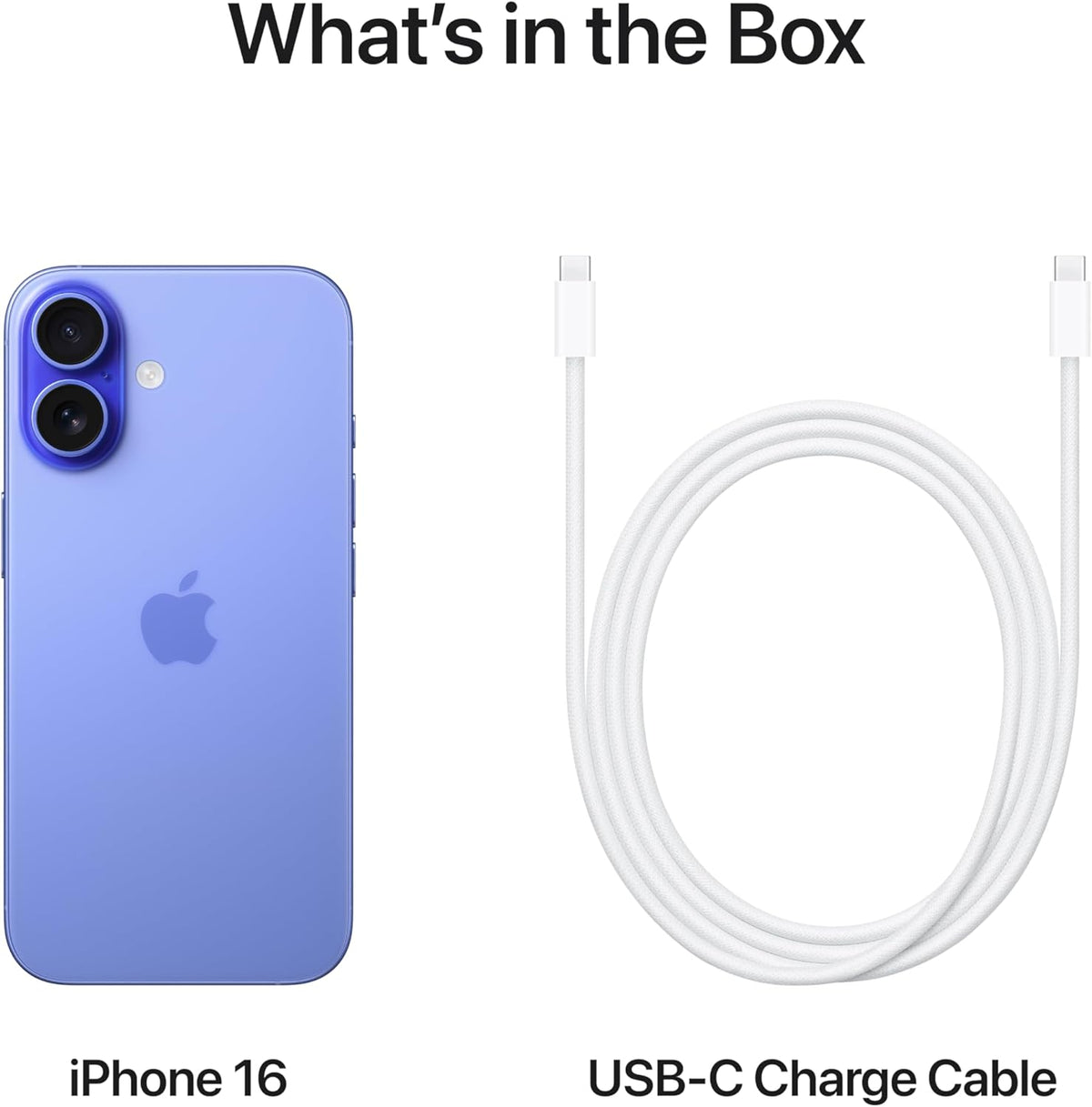 Apple iPhone 16 (128 GB) - Black