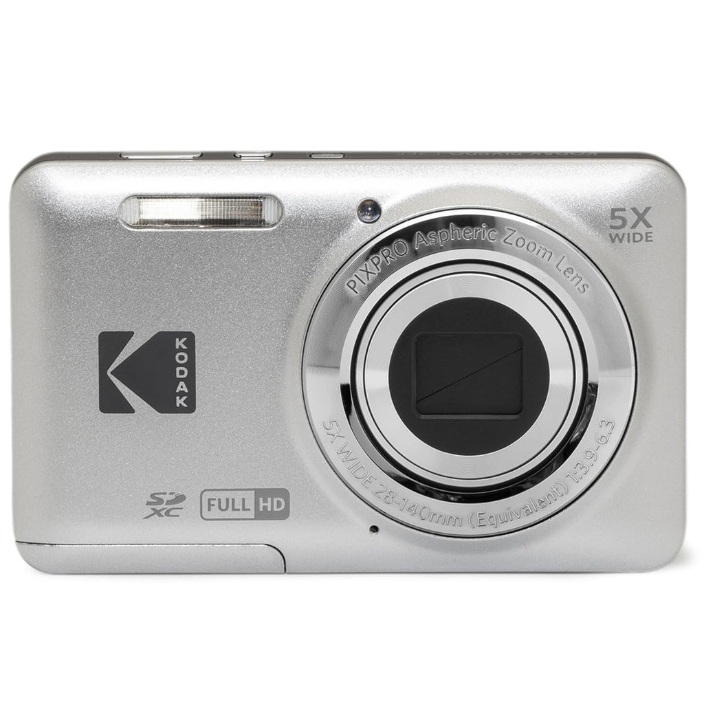 Kodak PIXPRO FZ55-BK 16MP CMOS Sensor Camera 5X Optical Zoom 28mm Wide