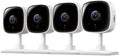 Tapo 1080P Indoor Security Camera, Baby Monitor, Dog Camera, C100(4-Pack)
