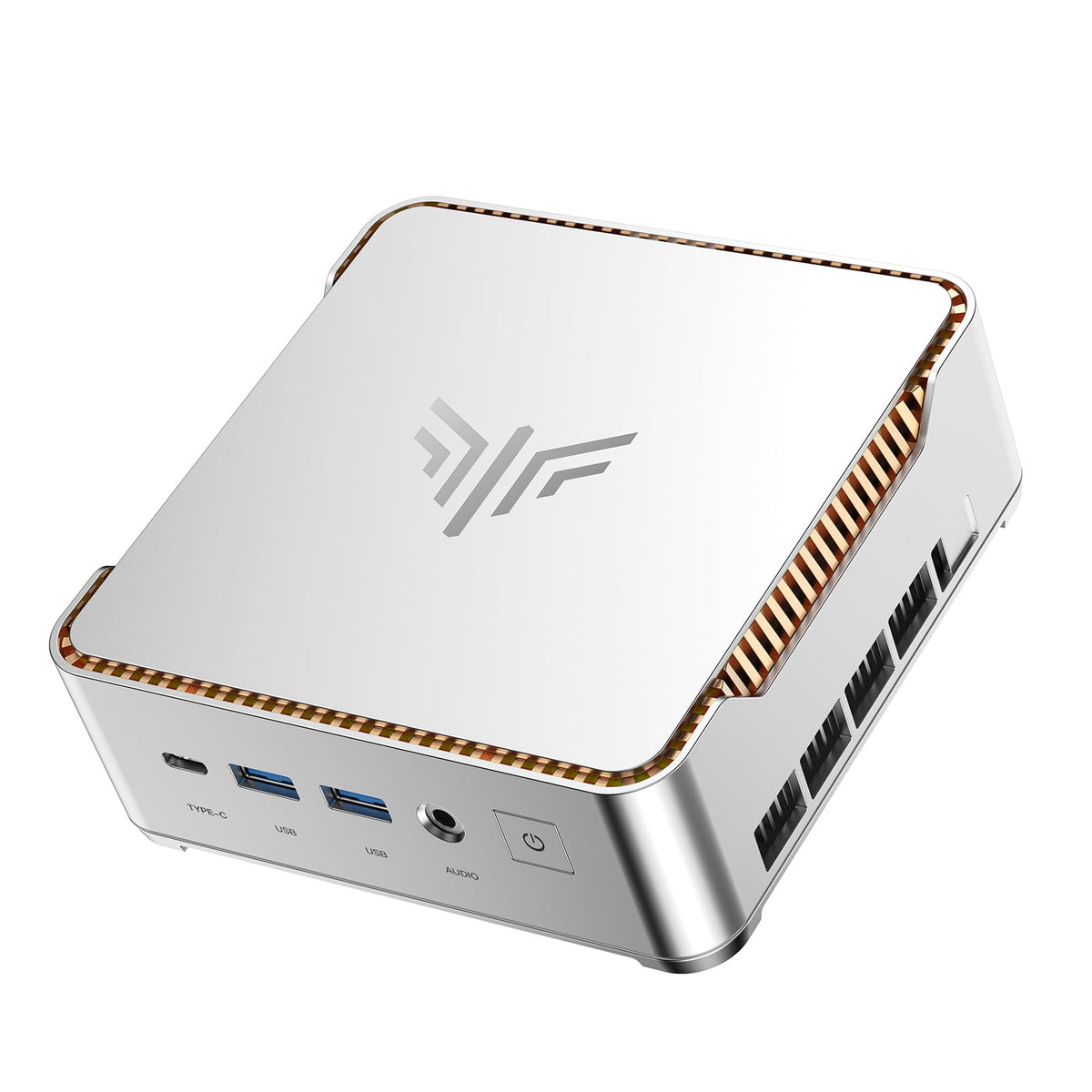 KAMRUI Pinova P2 Mini PC 16GB RAM 512GB SSD, AMD Ryzen 4300U(Beats 5400U/3500U/N95,Up to 3.7GHz,4C/8T) Mini Computers,Triple 4K Display/HDMI+DP+Type-C/WiFi/BT for Home/Business Mini Desktop Computers