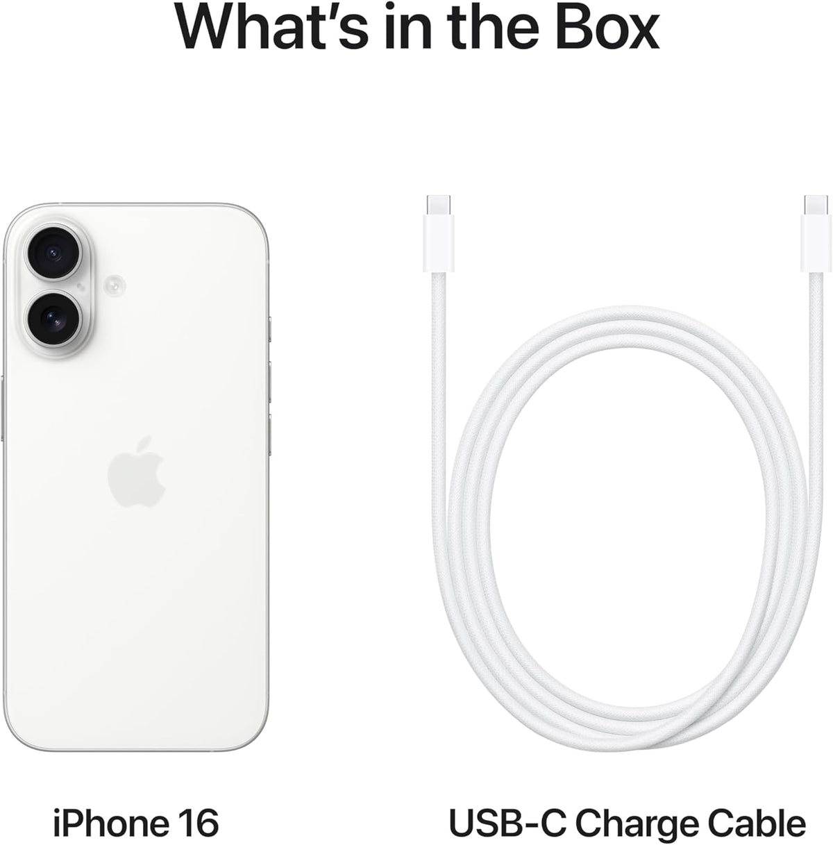 Apple iPhone 16 (128 GB) - Black