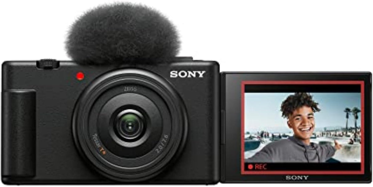 Sony ZV-1F Compact Digital Camera 4K Video Black