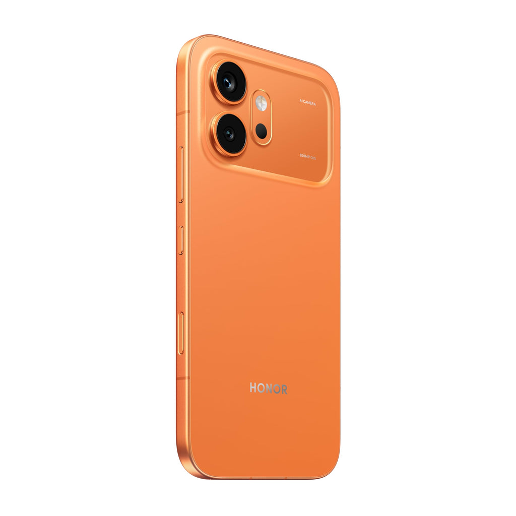 HONOR 600 Dual-SIM 256GB ROM + 8GB RAM (GSM Only | No CDMA) Factory Unlocked 5G Smartphone (Orange) - International Version