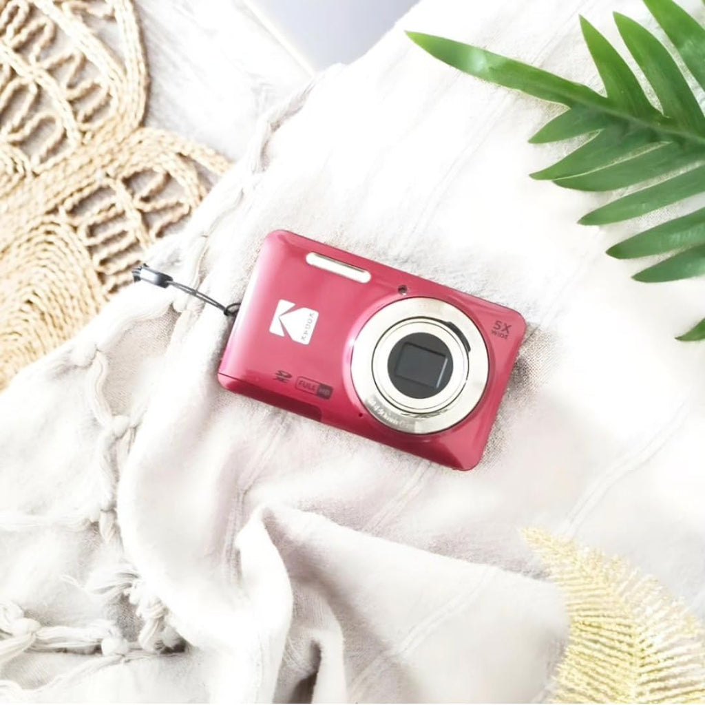Kodak PIXPRO FZ55-BK 16MP CMOS Sensor Camera 5X Optical Zoom 28mm Wide
