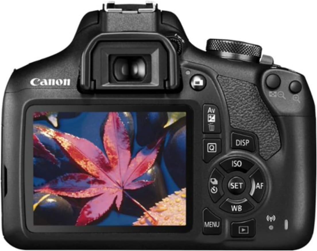 Canon EOS Rebel T7 DSLR Camera Double Zoom Lens Kit