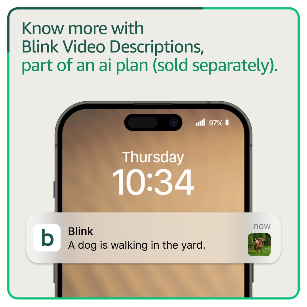 Blink Outdoor 4 and Wired Doorbell 2K+ (newest model) — Two-year battery 1080p cameras and 2K hardwired doorbell. Sync Module Core included — 3 Cameras + Doorbell (Black)