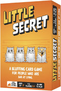 Little Secret | Bluffing Board Game for Family and Friends | an Exploding Kittens Card Game Collaboration | Award-Winning Board Game for 4-8 Players