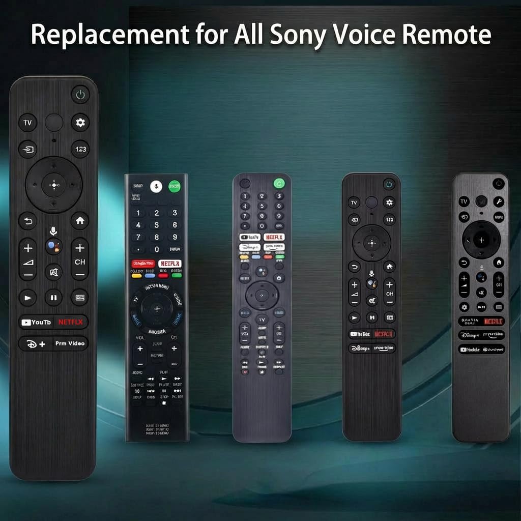 Replacement for Sony TV Voice Remote,for 2019-2026 Sony Bravia Smart TV