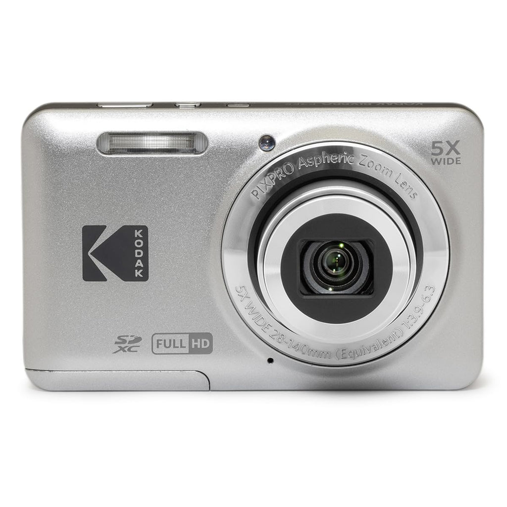 Kodak PIXPRO FZ55-BK 16MP CMOS Sensor Camera 5X Optical Zoom 28mm Wide