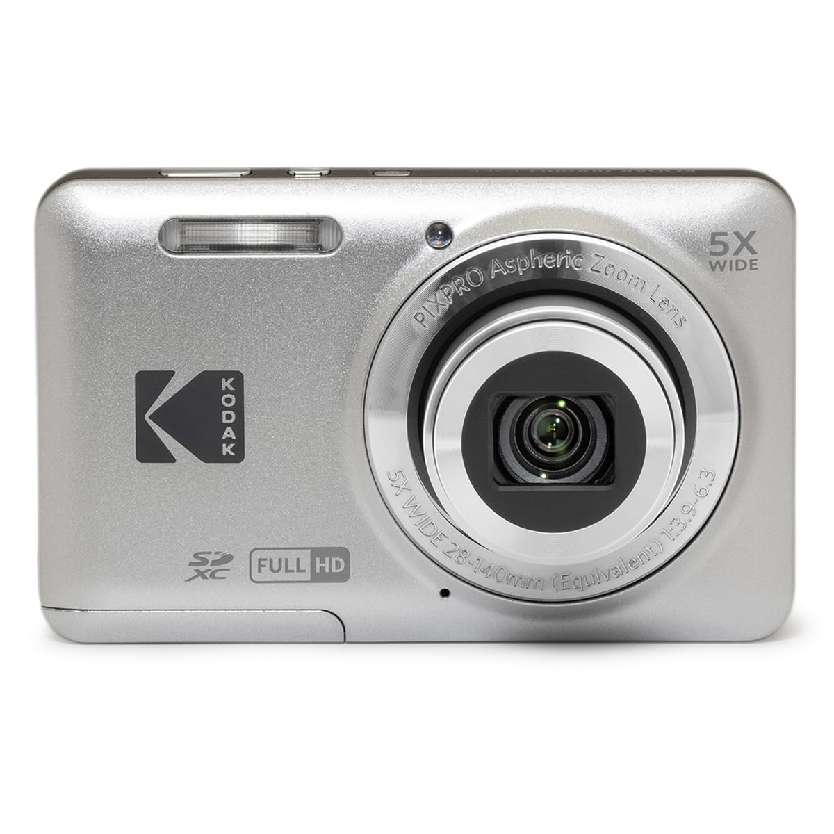Kodak PIXPRO FZ55-BK 16MP CMOS Sensor Camera 5X Optical Zoom 28mm Wide