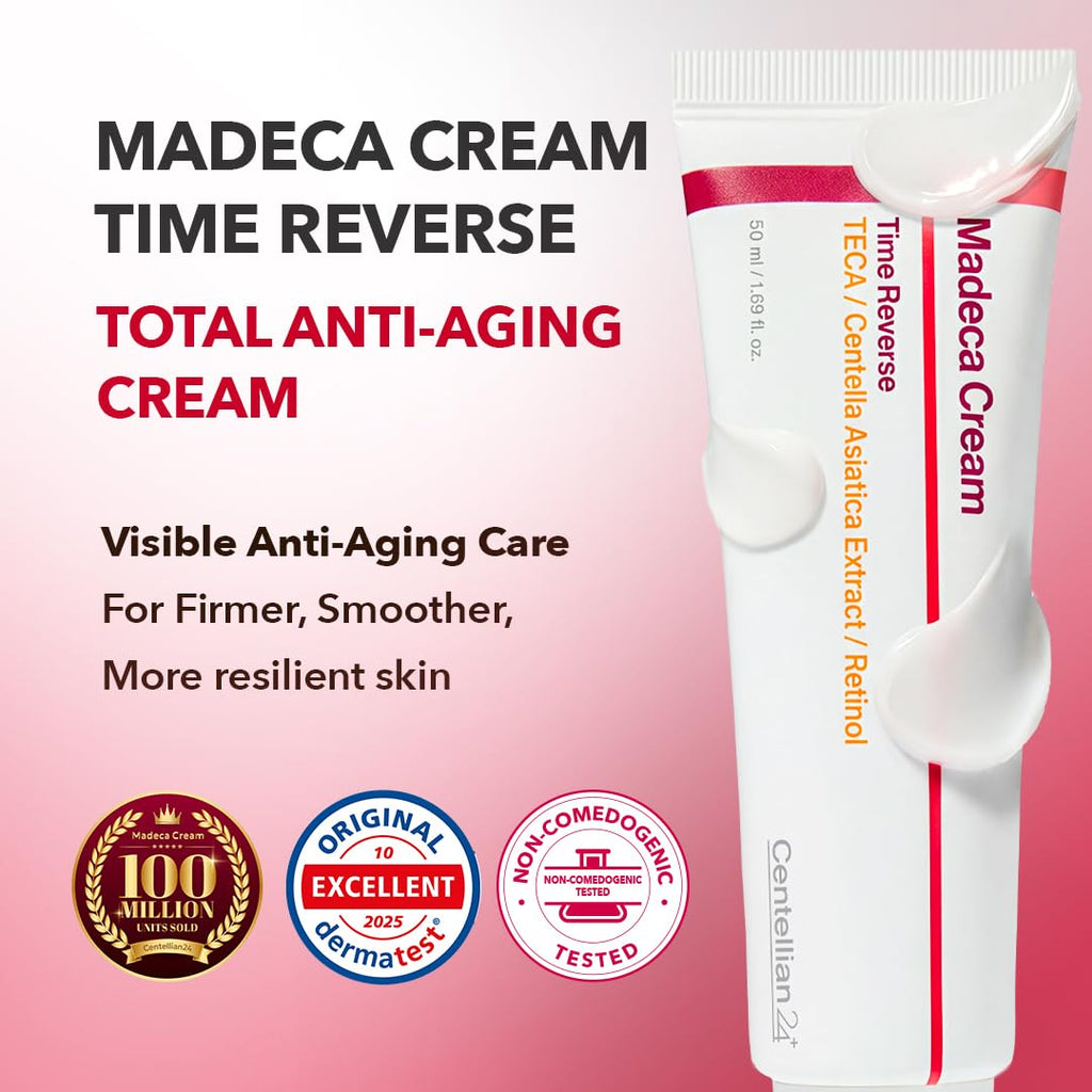 CENTELLIAN 24 Madeca Cream Time Reverse, TECA Anti-Aging Moisturizer