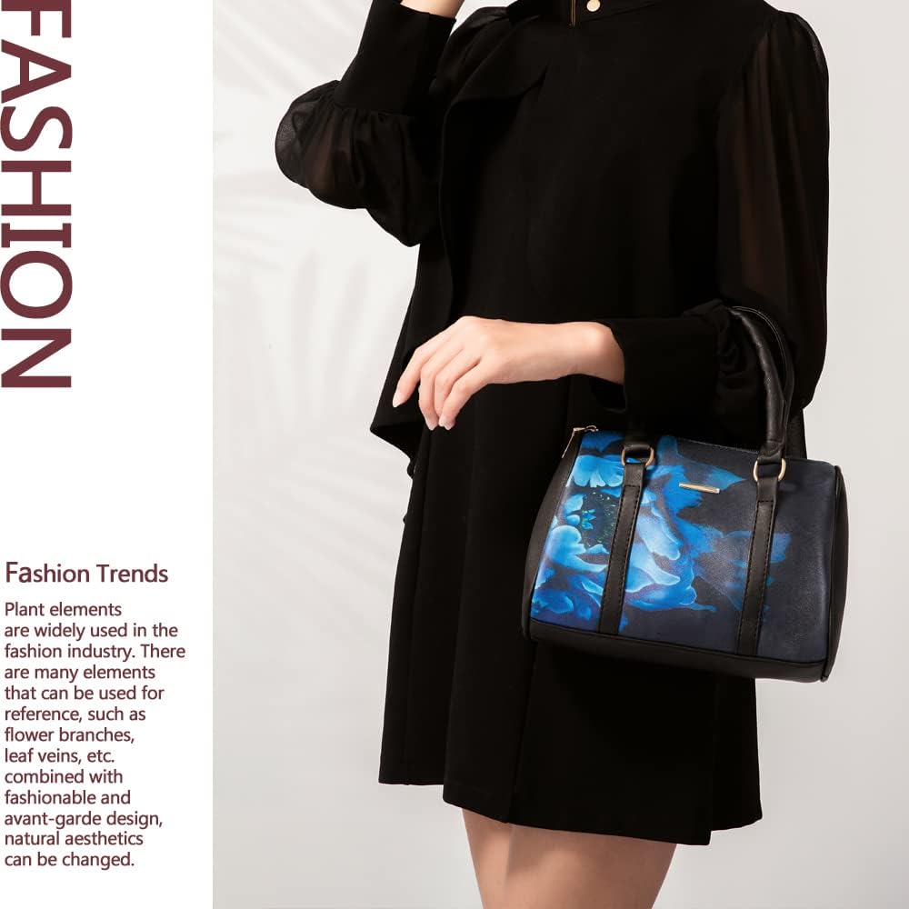 2E-youth Damen Geldbrsen und Handtaschen Set Tragetasche, Umhngetasche