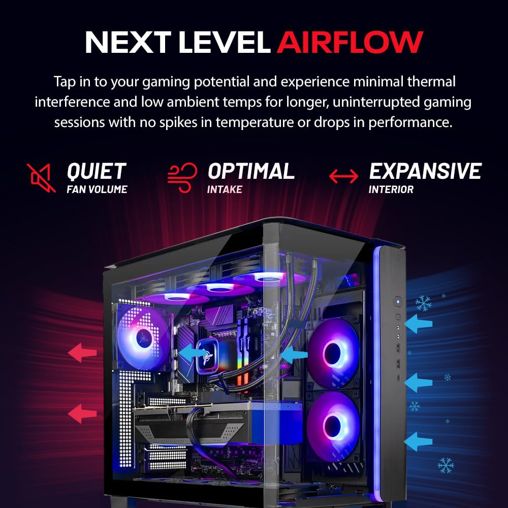 Skytech Gaming PC Desktop, Ryzen 7 7700, RTX 5060 Ti 8GB, 32GB RAM, 1TB SSD