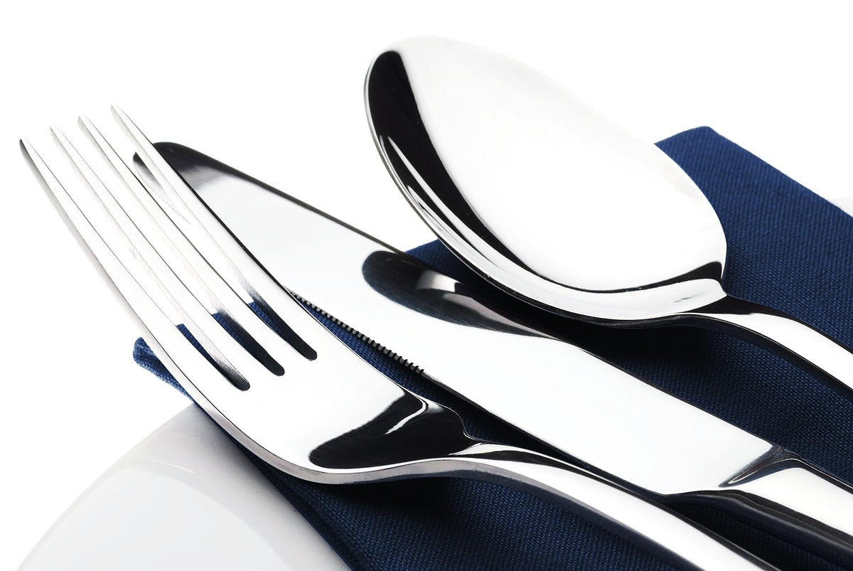 Silverware Set for 8, 40 Piece Stainless Steel Flatware Utensil Cutlery Set