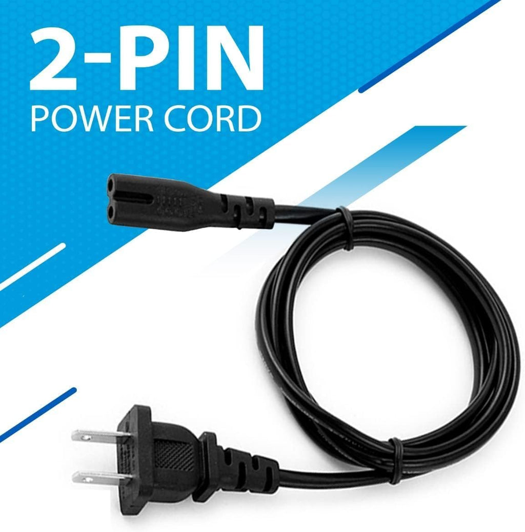 10ft Prong Power Cord for Sony PS5, PlayStation 5, Xbox One S/X Series X/S