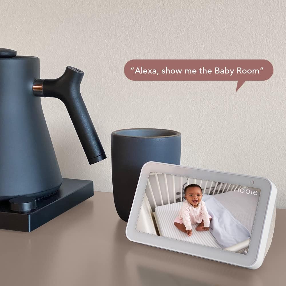 nooie Security Indoor Camera for Home, 2K 360° WiFi Baby&Pet Monitor Cam
