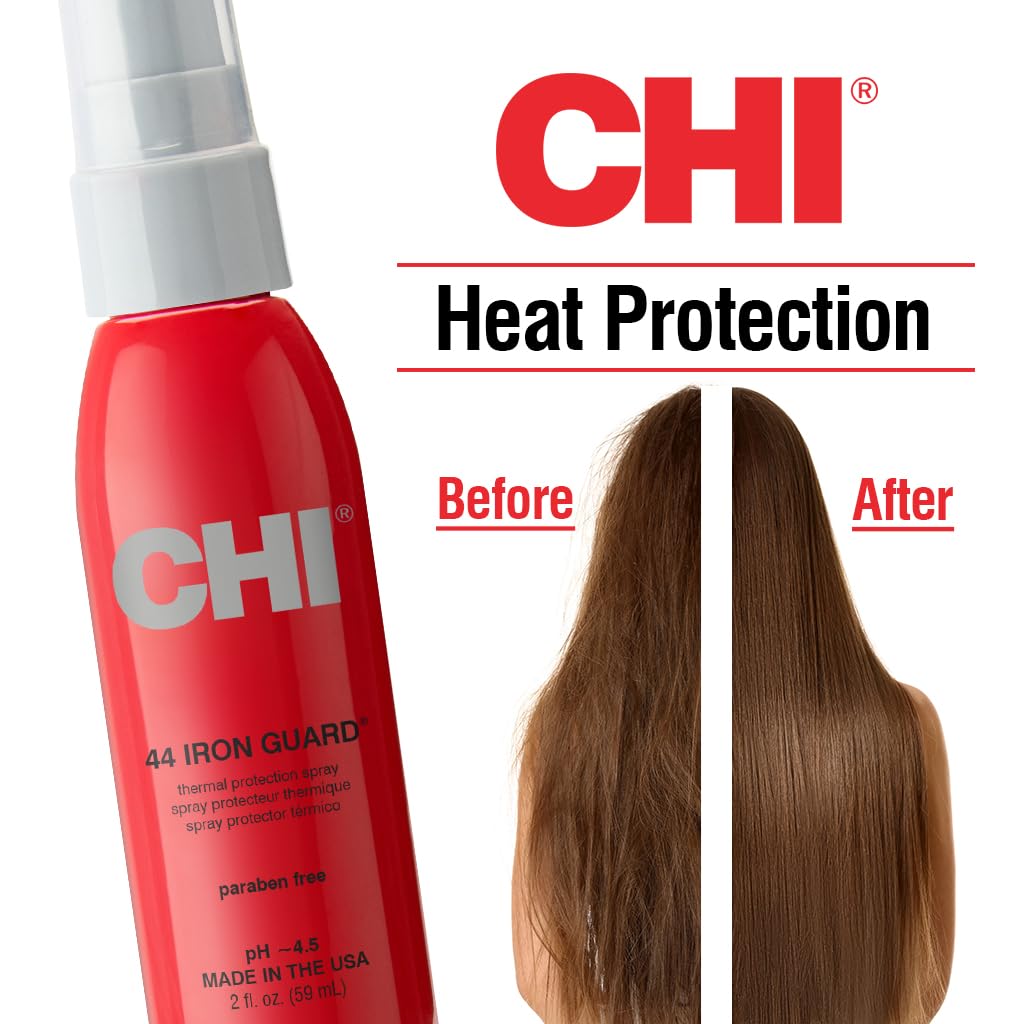 CHI 44 Iron Guard Thermal Protection Spray for Hair, 2 Oz