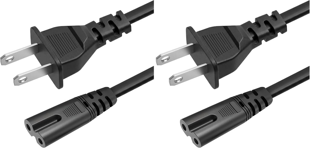 10ft Prong Power Cord for Sony PS5, PlayStation 5, Xbox One S/X Series X/S