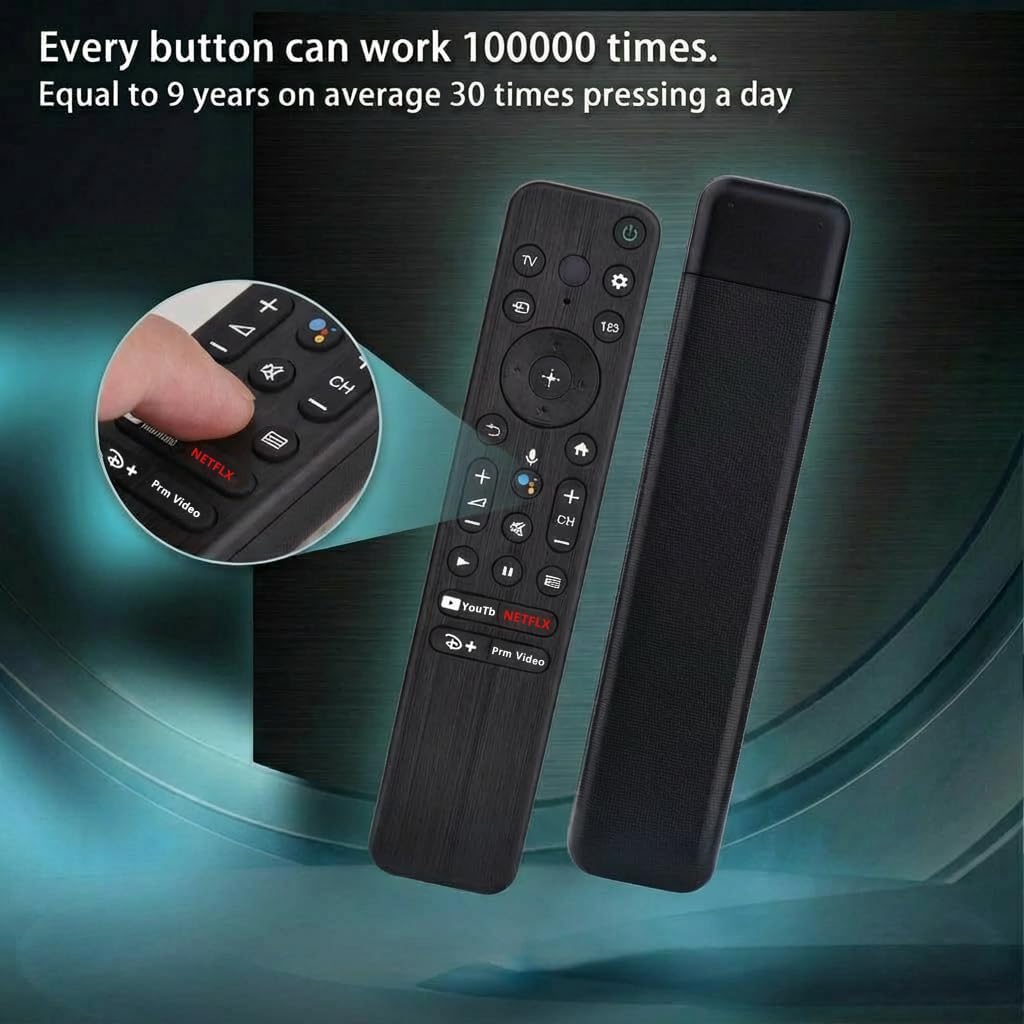 Replacement for Sony TV Voice Remote,for 2019-2026 Sony Bravia Smart TV