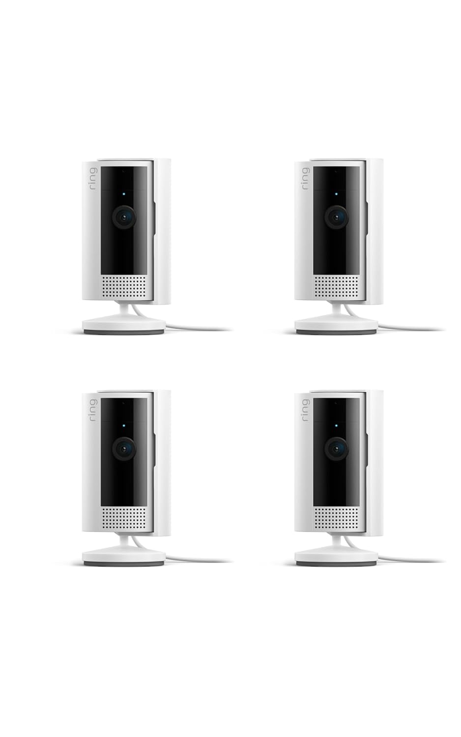Ring Indoor Cam — Home or business security in 1080p HD video, White