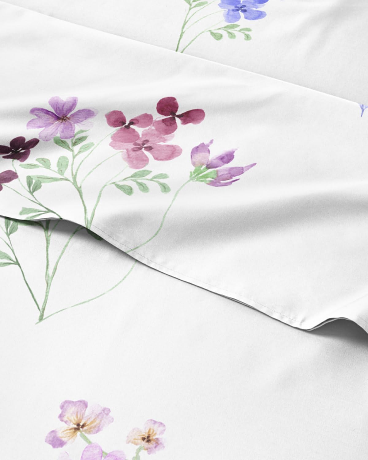 Short Queen Size 4 Piece Bed Sheet Set - RV Short Queen Sheets - Dark Grey