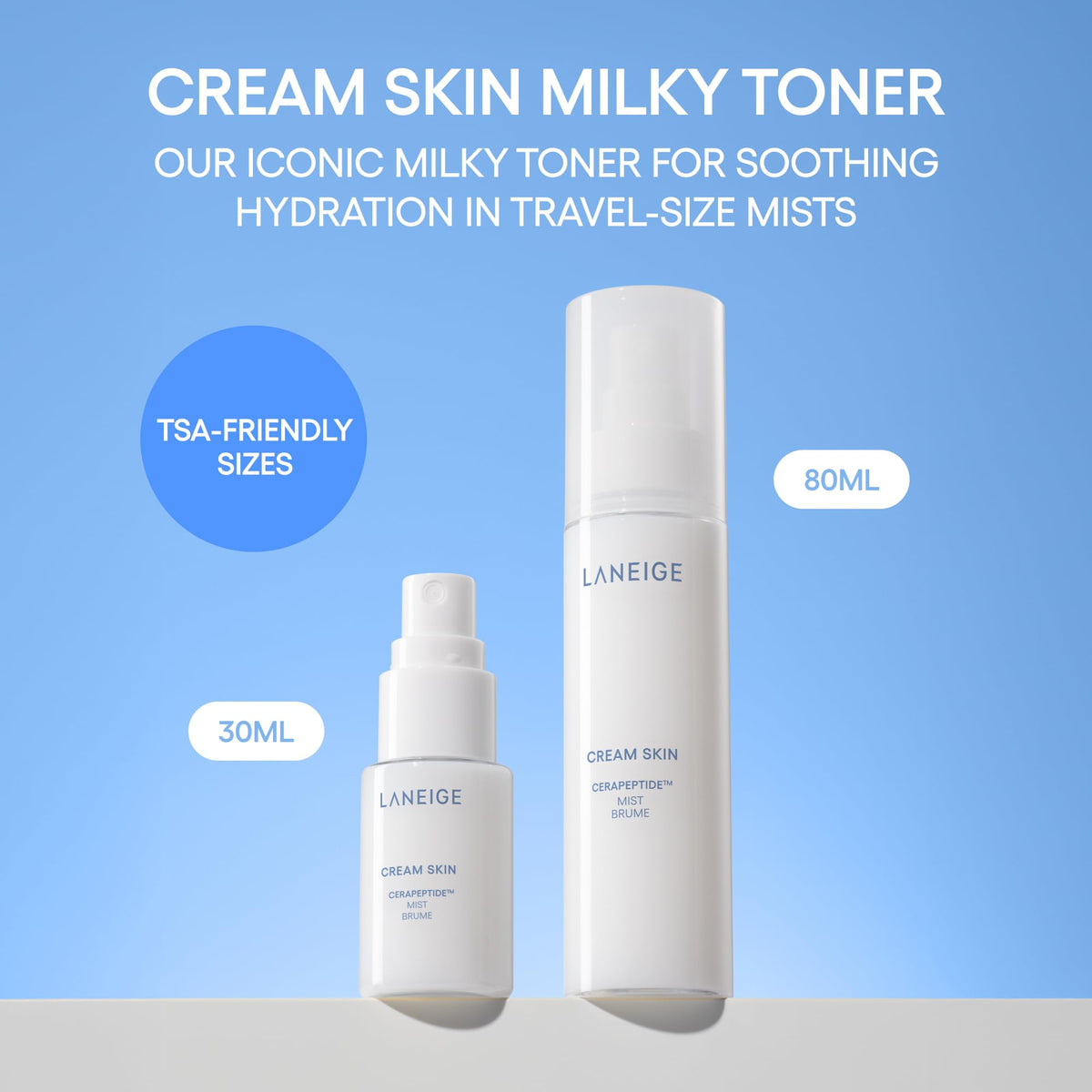 LANEIGE Cream Skin Face Hydrating Milky Toner | Korean Toner & Moisturizer