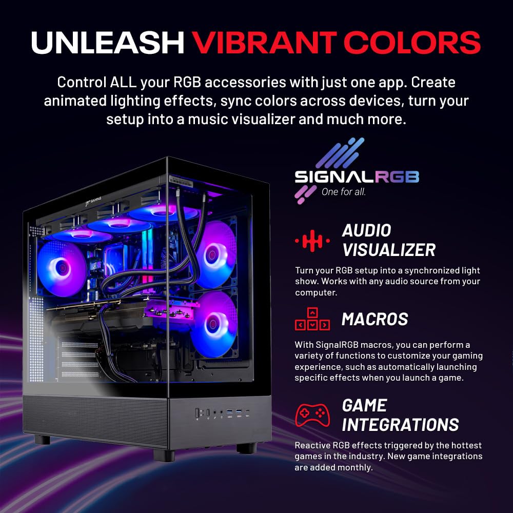 Skytech Gaming PC Desktop, Ryzen 7 7700, RTX 5060 Ti 8GB, 32GB RAM, 1TB SSD