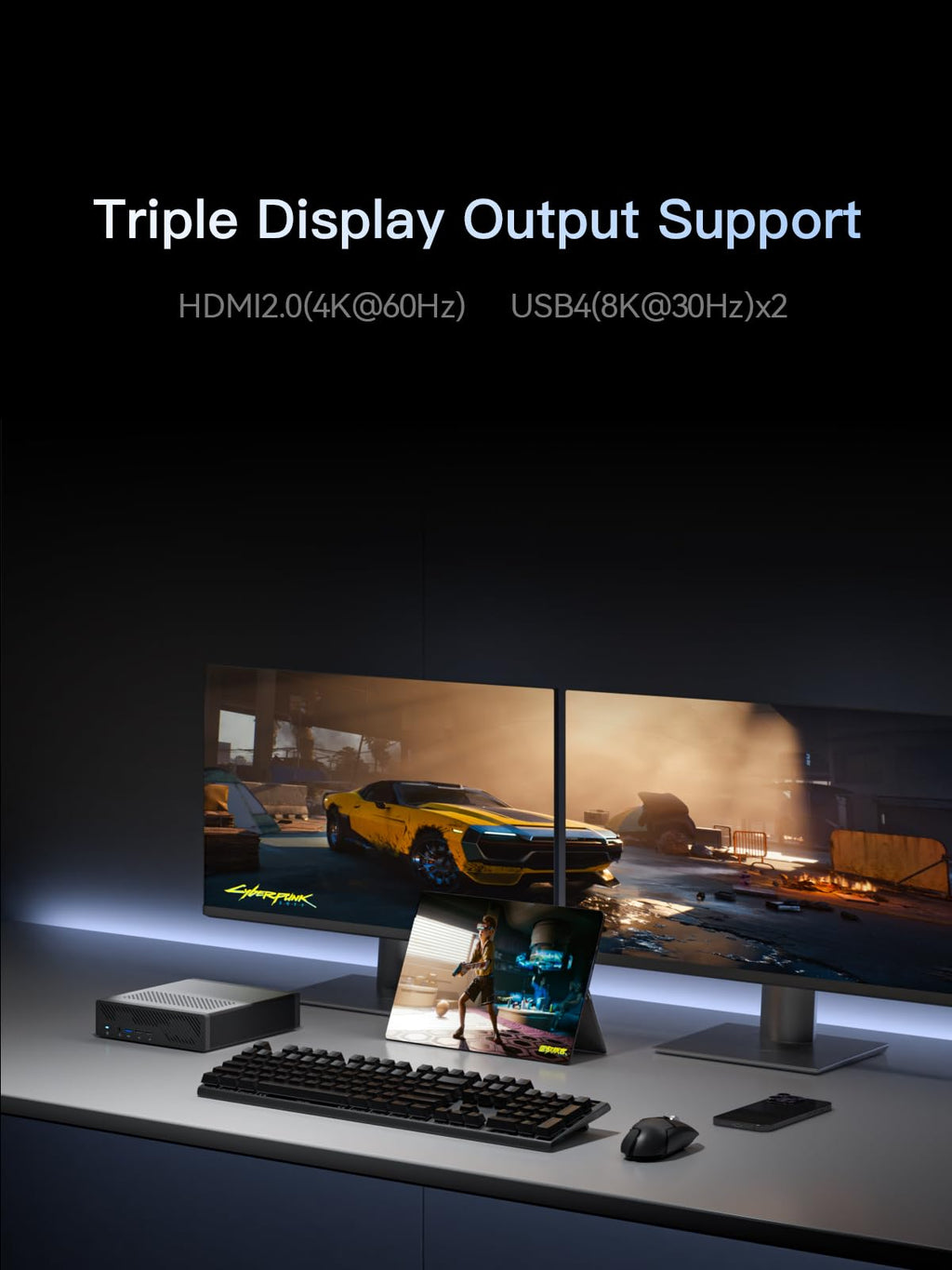 MINISFORUM MS-A2 Workstation AMD Ryzen 9 9955HX(16C/32T, up to 5.4GHz) Mini PC Without RAM/SSD/OS, HDMI/2xUSB-C Output, 2x2.5G LAN Port|10G SFP+ Port, Support M.2 2280/22110/U.2 SSD Mini Computer