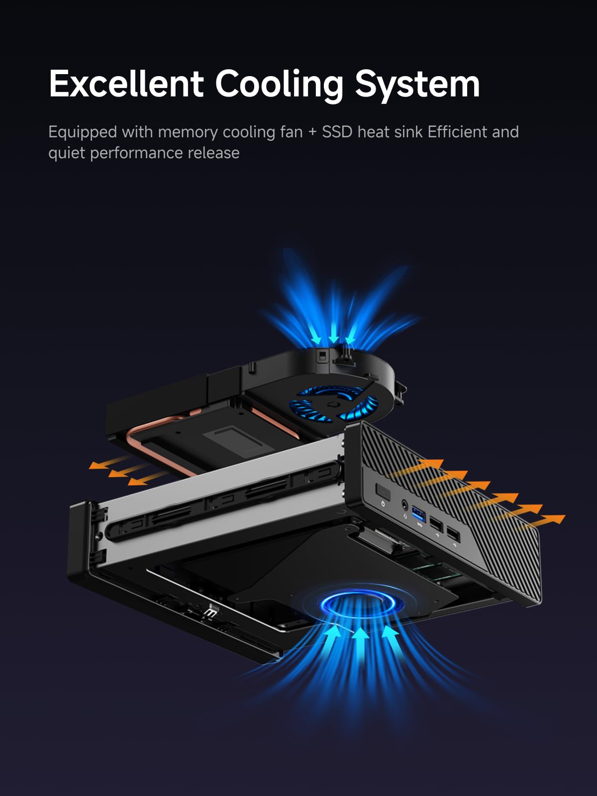 MINISFORUM MS-A2 Workstation AMD Ryzen 9 9955HX(16C/32T, up to 5.4GHz) Mini PC Without RAM/SSD/OS, HDMI/2xUSB-C Output, 2x2.5G LAN Port|10G SFP+ Port, Support M.2 2280/22110/U.2 SSD Mini Computer