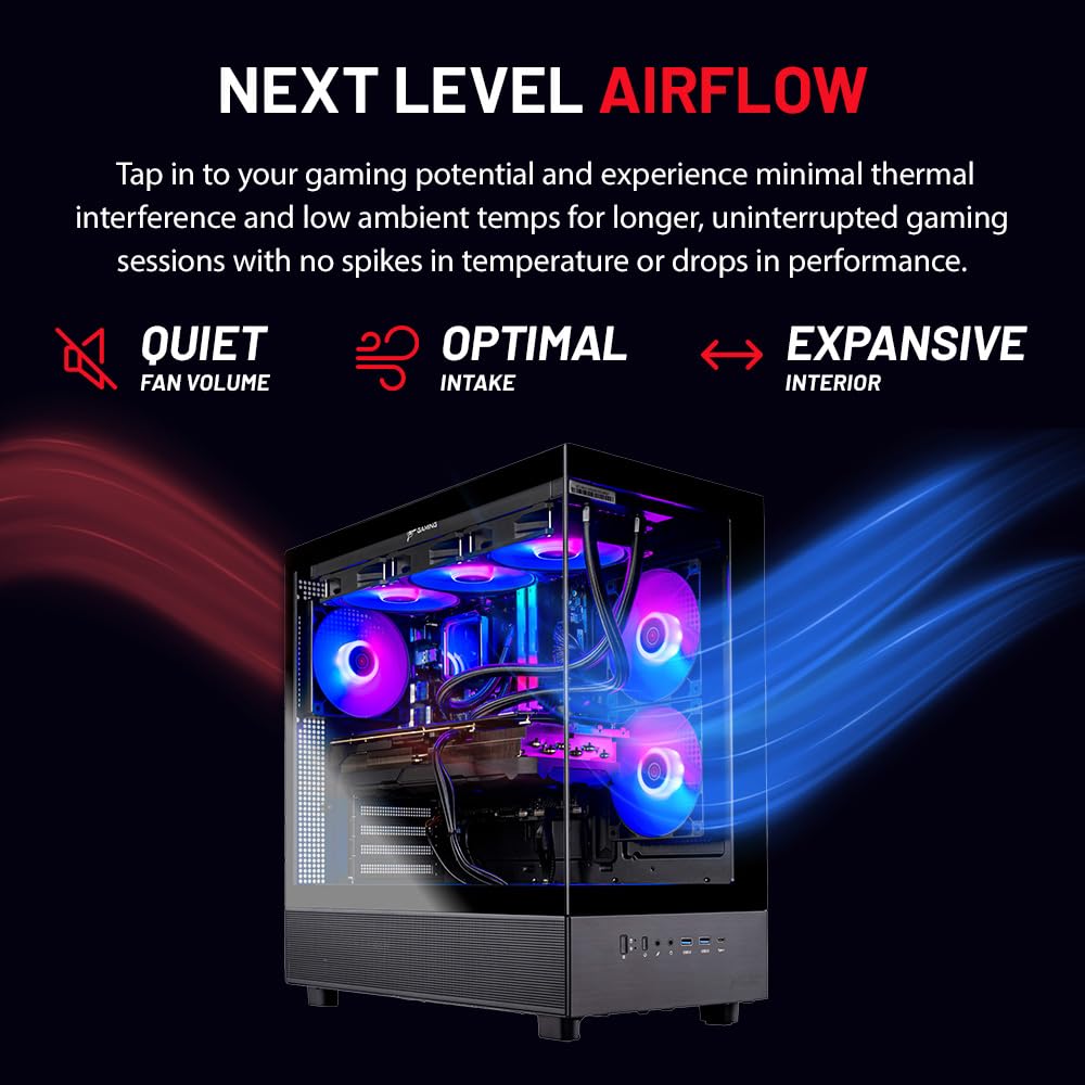 Skytech Gaming PC Desktop, Ryzen 7 7700, RTX 5060 Ti 8GB, 32GB RAM, 1TB SSD