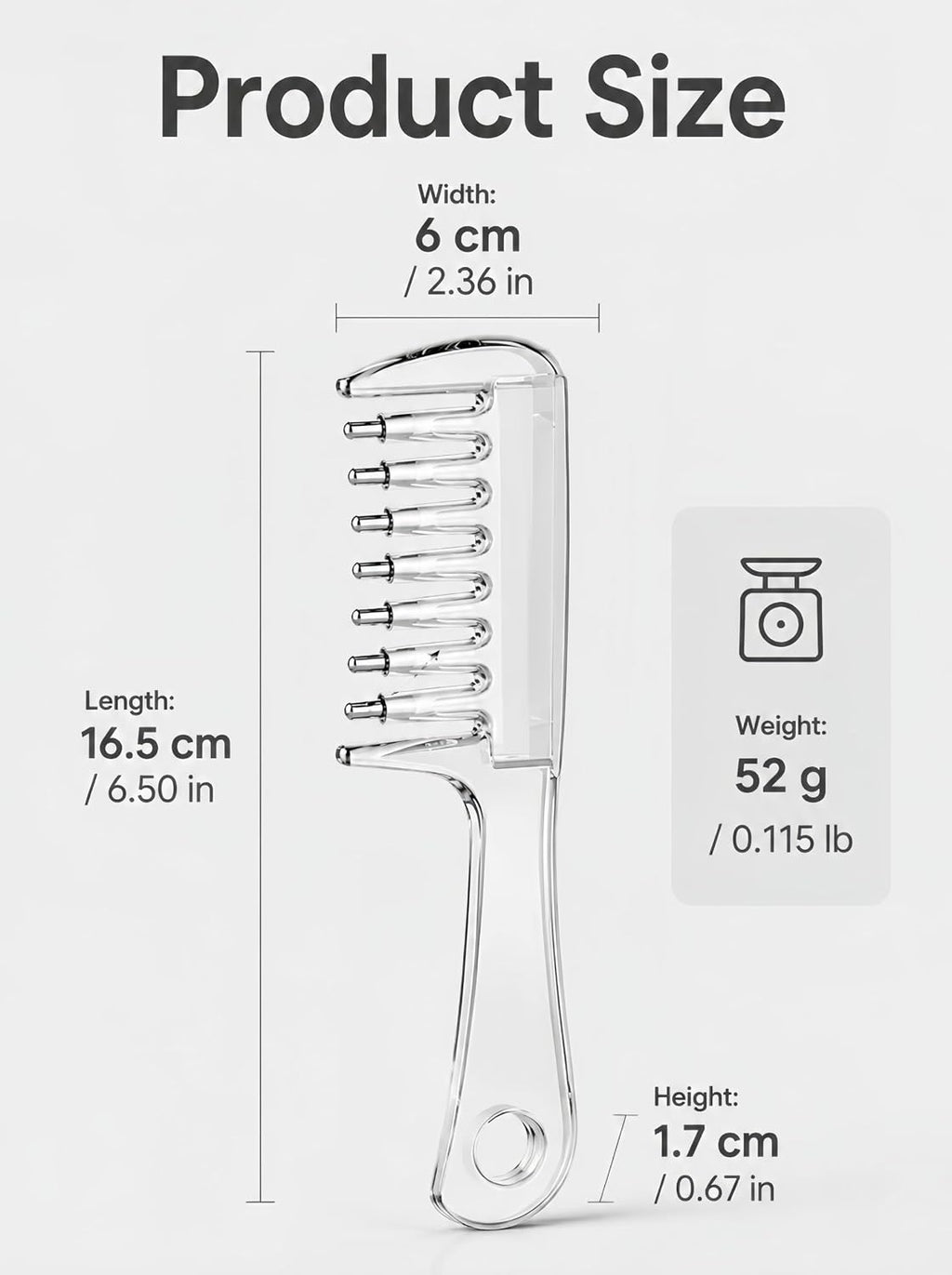 Scalp Hair Oil Applicator Comb,Oil Dispensing Hair Brush for Hair Care