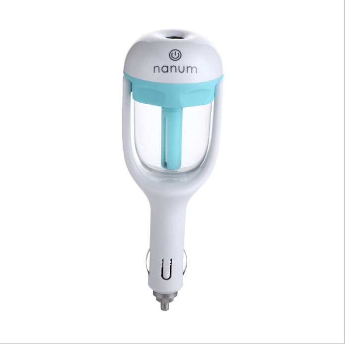 Car Humidifier Air Purifier Freshener Essential Oil Diffuser - souqmart