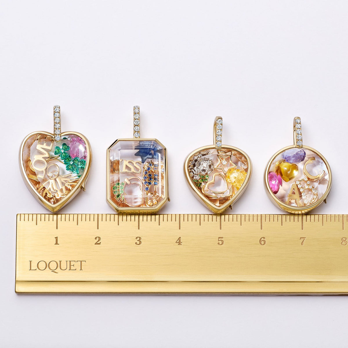 Retro Personalized Glass Photo Box Pendant - souqmart