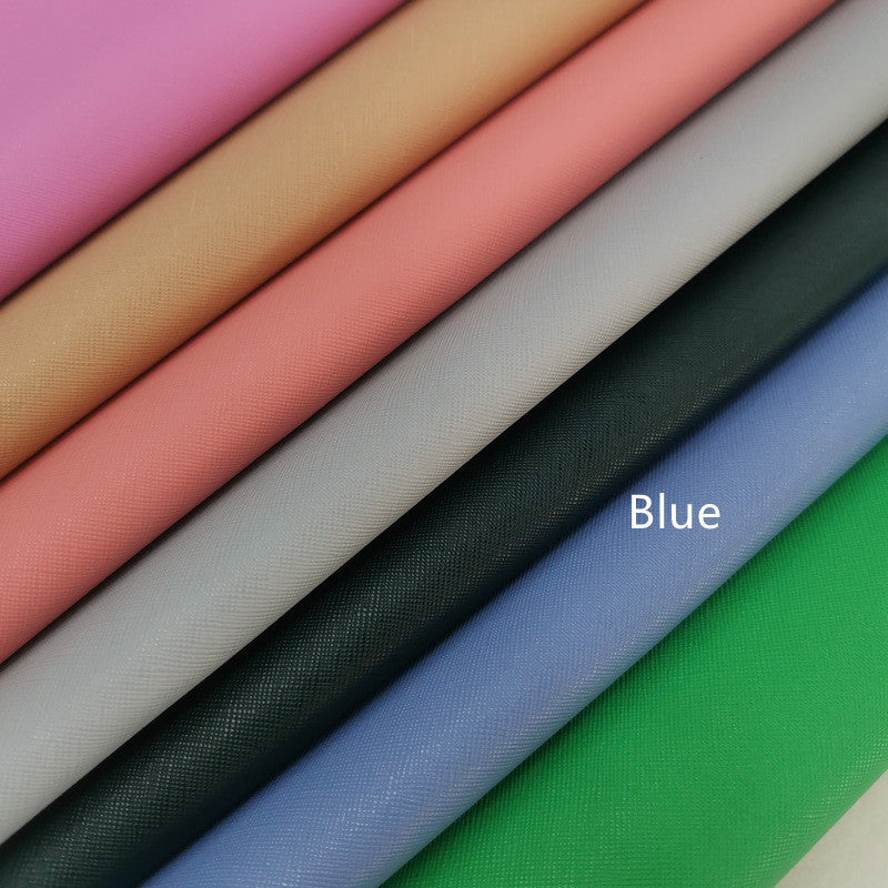 Home Cross Grain Artificial Leather Fabrics - souqmart