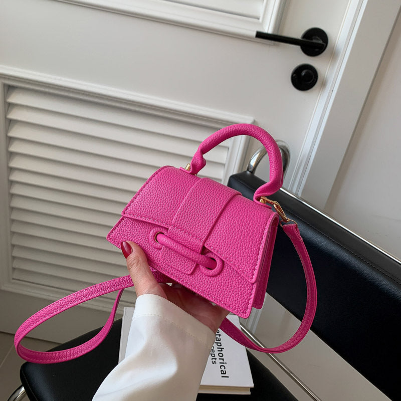 Chain Messenger Bag Mini Western Style Shoulder Handbag