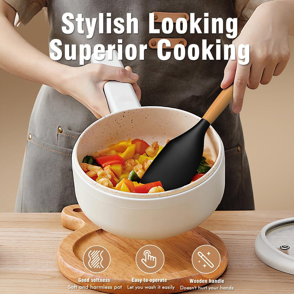 Silicone Kitchen Utensils Set, Heat-Resistant Cooking Utensils, BPA-Free