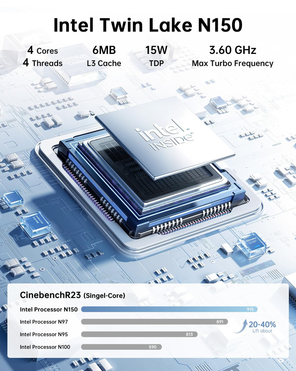 KAMRUI Pinova P2 Mini PC 16GB RAM 512GB SSD, AMD Ryzen 4300U(Beats 5400U/3500U/N95,Up to 3.7GHz,4C/8T) Mini Computers,Triple 4K Display/HDMI+DP+Type-C/WiFi/BT for Home/Business Mini Desktop Computers