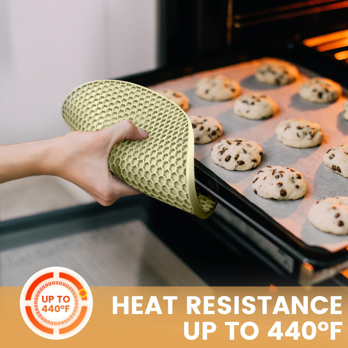 Silicone Trivet Mats 4 Heat Resistant Pot Holders Multipurpose Non-Slip Hot Pads for Kitchen Potholders, Drying mat, Jar Opener, Spoon Holder, Coaster(Dark Grey)