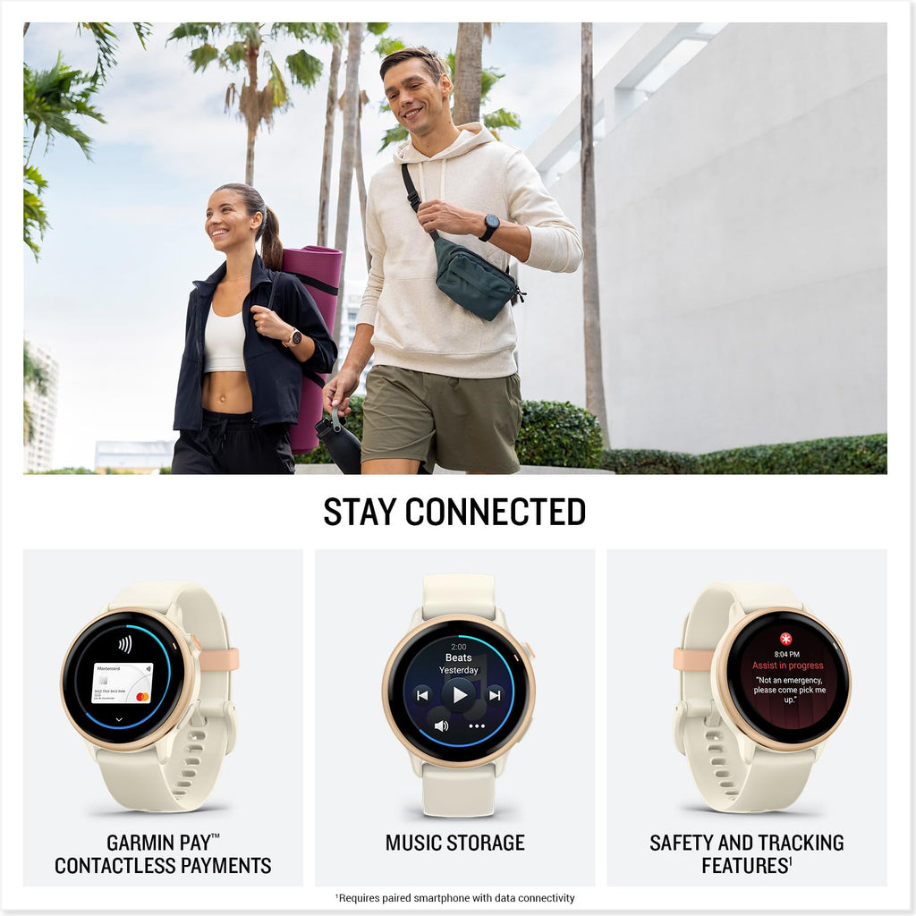 Garmin vívoactive® 6, Health & Fitness GPS Smartwatch, 42mm, Slate