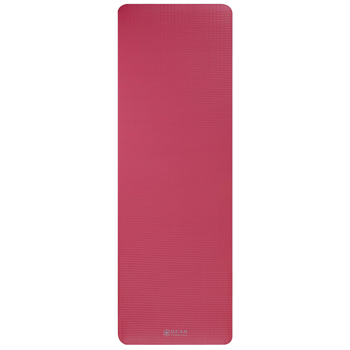 Gaiam Thick Yoga Mat, Exercise & Fitness Mat with Easy-Cinch Carrying Strap