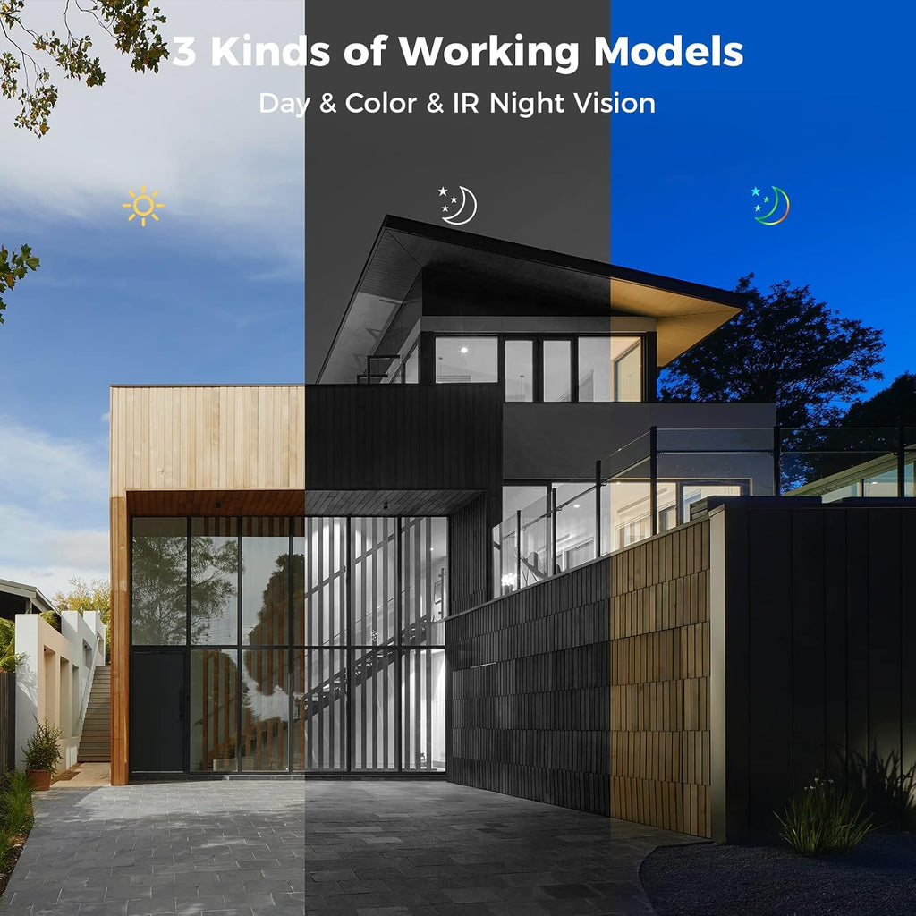هايسيو نظام كاميرا مراقبة لاسلكية 3 ميجابكسل بي تي زد 10 قنوات ان في ار، 1