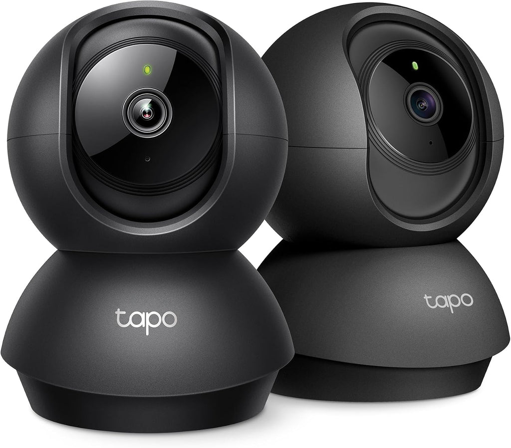 Tapo 2K Pan Tilt Security Camera for Baby Monitor, Dog Camera,C211(2-Pack)